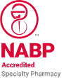 National Association of Boards of Pharmacy seal. Accreditation in specialty pharmacy